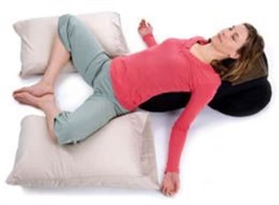 Chronic Pain Yoga Restorative Supported Bound Angle Pose