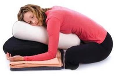 Restorative Yoga For Back Pain Supported Forward Bend