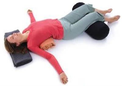 Restorative Yoga For Pain Backend Pose